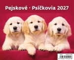 Stolní kalendář 2027 Helma Minimax Pejskové