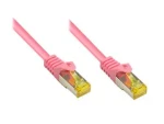 Good Connections Cat.7 S/FTP magenta / Patch kabel / RJ-45 / 600 MHz / 1,5 m / 10 Gigabit Ethernet (8070R-015M)