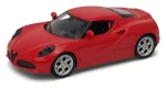 WELLY Model auta Alfa Romeo 4C bílá
