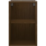 MEXEN - Box-A otevřená skříňka s policí 30, ořech 91AX2-0300-470-0-86