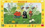 Puzzle Krtek na výletě 15 dílků