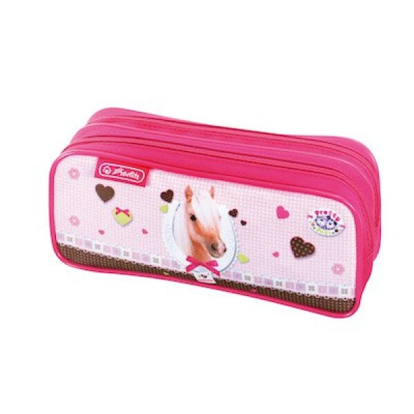 Pouzdro dvojité Herlitz Pretty Pets - kůň