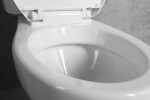 AQUALINE - MANUEL WC kombi, dvojtlačítko 3/6l, spodní odpad, bílá PS8814