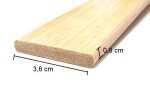 NábytekProNás Lamela březová 36 mm ROZMĚR: 36 cm