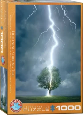EUROGRAPHICS Puzzle Strom zasažený bleskem