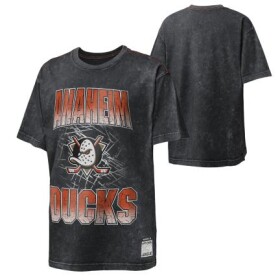 Outerstuff Dětské tričko Anaheim Ducks NHL Time To Shine Cnk Mw Tee Velikost: Dětské L (11 - 12 let)