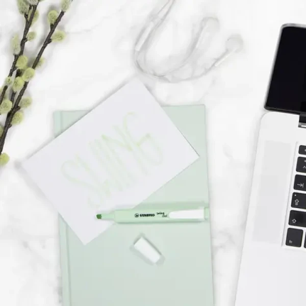 STABILO® swing cool Pastel - 4 ks sada - zelená, růžová, fialová, tyrkysová (275/4-08)