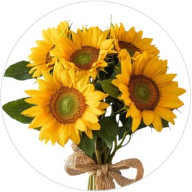 Obrázek Jedlý papír na dort Slunečnice