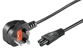 MicroConnect Power Cord UK Typ G - C5 2m černá / Anglická koncovka (PE090818)