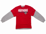 Reebok Dětské tričko Florida Panthers NHL Set 2v1 Krátký + Dlouhý Rukáv Velikost: Dětské L ( 14/15)