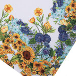 Středový ubrus s potiskem SLUNEČNICE 85 x 85 cm