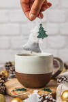 TEA HERITAGE Vánoční černý čaj Christmas Tree – 5 ks, zelená barva, papír