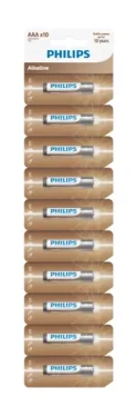 Philips baterie AAA Entry Alkaline - 10ks (LR03AL10S/10)