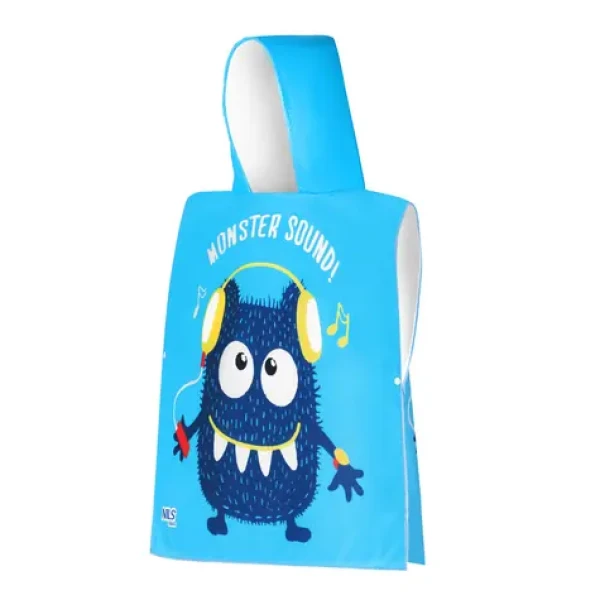NILS aqua NAR20 Ručník - pončo z mikrovlákna Monster (5908261680243)