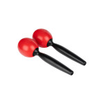 NINO Percussion NINO575R Molded ABS Maracas - Red