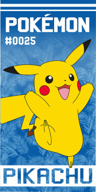 Dětská osuška Pokémon Pikachu #0025