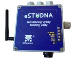 Online Wi-Fi hlídání hladiny eSTUDNA2-DUO, 2 výstupy, 1 pulsní vstup, 0-5 m