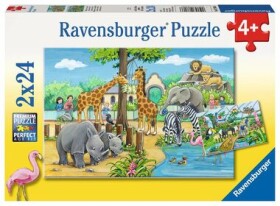 Ravensburger Vítejte v zoo 2 x 24 dílků