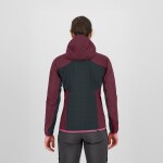 KARPOS Pizzo Bianco Evo W Jacket, Crimson/Woodl.Gray velikost: S
