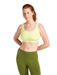 Dámská merino podprsenka ICEBREAKER Wmns Rib Lotus Bra, Citrine velikost: XS