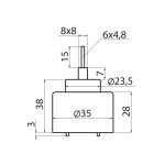 SAPHO - VENETA směšovací kartuše 35 NDVN02