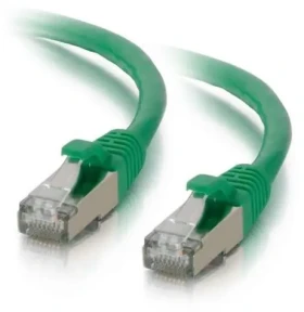 Mercodan CAT6A S/FTP zelená / Patch kabel / 1 m (371916010)