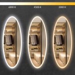 Tutumi - Zrcadlo LED 50x120cm WWA HOM-06502