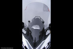 Ducati Multistrada 1200 13-14 Turistické plexi Powerbronze 540mm - jasně zelená