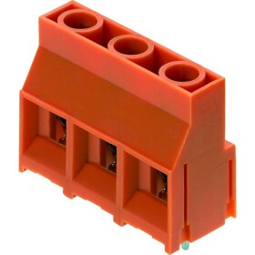 Weidmüller 1724680000 šroubová svorkovnice 4 mm² Pólů 2 oranžová 100 ks