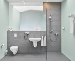 GROHE - Bau Ceramic Umyvadlo 609x442 mm, s přepadem, 1 otvor pro baterii, alpská bílá 39421000