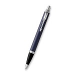 Parker IM Blue kuličkové pero chromové doplňky
