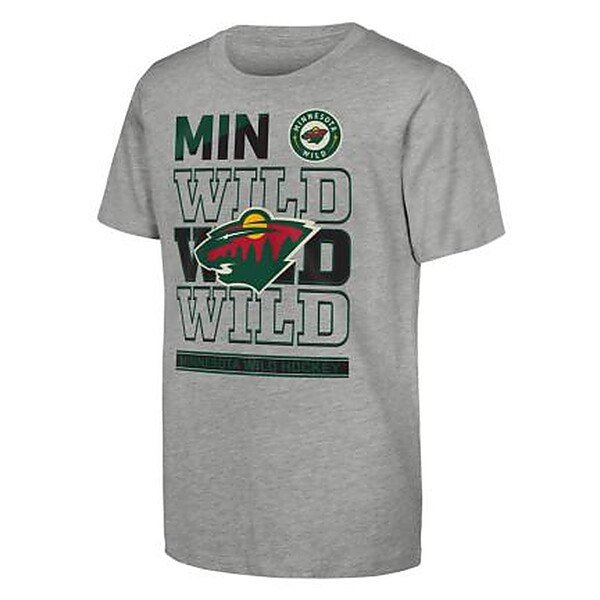 Outerstuff Dětské tričko Minnesota Wild NHL Timeless Ss Tee Velikost: Dětské S (122 – 134)