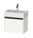 DURAVIT - Ketho.2 Umyvadlová skříňka 44x58x39 cm, 1 zásuvka, matná bílá K25073018180000
