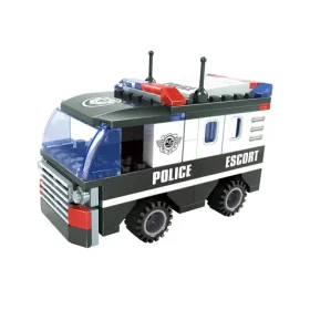 BLOXO 259898 Kompatibilní stavebnice policie auto 106 ks