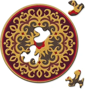 CURIOSI Kulaté puzzle Picoli: Růže