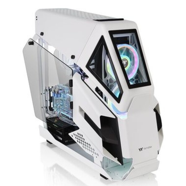 THERMALTAKE AH T600 Snow bílá / midi tower / USB / bez zdroje / ATX / průhledná bočnice (CA-1Q4-00M6WN-00)