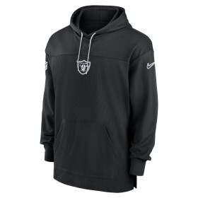 Nike Pánská mikina Las Vegas Raiders NFL 2024 On-Field Sideline Jersey Hoodie Velikost: XL