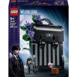 76787 LEGO® Wednesday Batoh; herní sada Fantasy s eskalovanými závěsné pořadače, Cello a Gothic pokojovou dekorací; narozeninový dárek