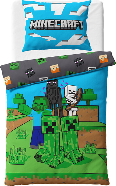 Dětské povlečení Minecraft Mob Monsters