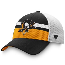 Fanatics Pánská Kšiltovka Pittsburgh Penguins Authentic Pro Draft Structured Trucker Cap