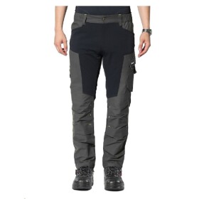 ISSA - Industrial Starter Montérkové kalhoty FLEXARD 8022B šedo černé 2XL šedo černé