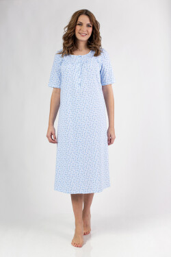 013 DÁMSKÁ KOŠILE S/25 modrá M