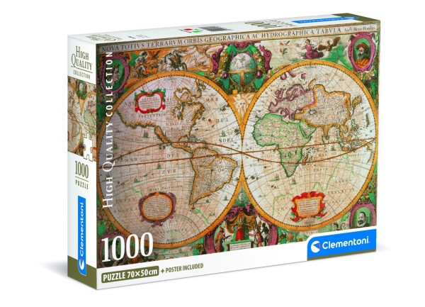 Clementoni Puzzle 1000 Old map