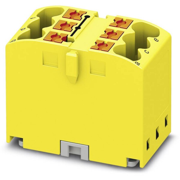 Phoenix Contact 3273270 blok rozvaděče 15.6 mm pružinová svorka žlutá 10 ks