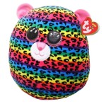 Ty Squish-a-Boos DOTTY - vícebarevný leopard 30 cm