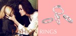 ELENYS Royal Fashion prsten Třpytivé srdce Velikost: 6 (EU: 51-53)