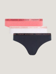 Dámská tanga 3Pack UW0UW04889 0V5 růžové - Tommy Hilfiger S