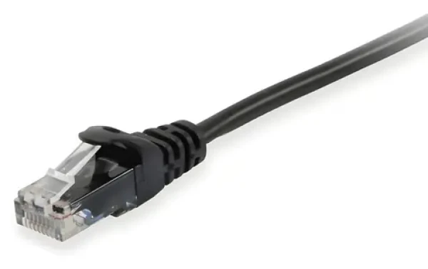 Equip Cat6a černá / Patch kabel / U/UTP / RJ-45 / 2 m / LSZH (603053)