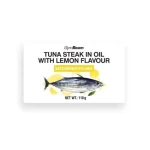 Steak z tuňáka v oleji s citrónovou příchutí - GymBeam (110 g) (105835-1-110g)