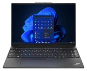 Lenovo ThinkPad E16 Gen 1 černá / Notebook / 16" WUXGA Touch / Intel Core i5-1335U 1.3GHz / 16GB / 512GB SSD (21JN0040US)